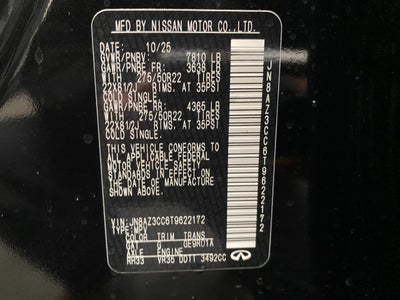 2026 INFINITI QX80 AUTOGRAPH AWD