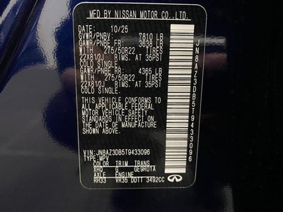 2026 INFINITI QX80 SPORT AWD