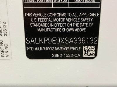 2025 Land Rover Range Rover P530 SE SWB