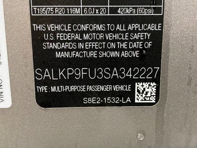 2025 Land Rover Range Rover P400 SE SWB