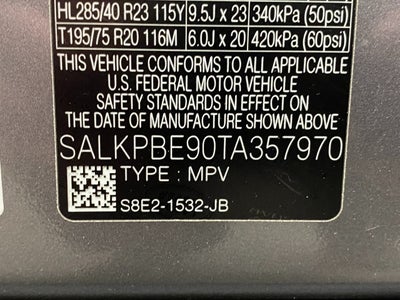 2026 Land Rover Range Rover P530 SE LWB 7 Seat