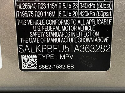 2026 Land Rover Range Rover P400 SE LWB 7 Seat