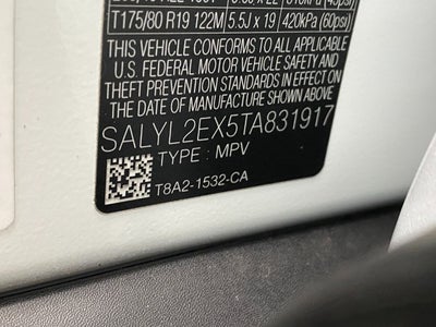 2026 Land Rover Range Rover Velar P250 Dynamic SE