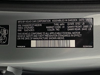 2026 Volvo XC90 B6 AWD Plus 7-Seater