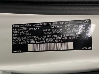 2026 Volvo XC90 B6 AWD Plus 7-Seater