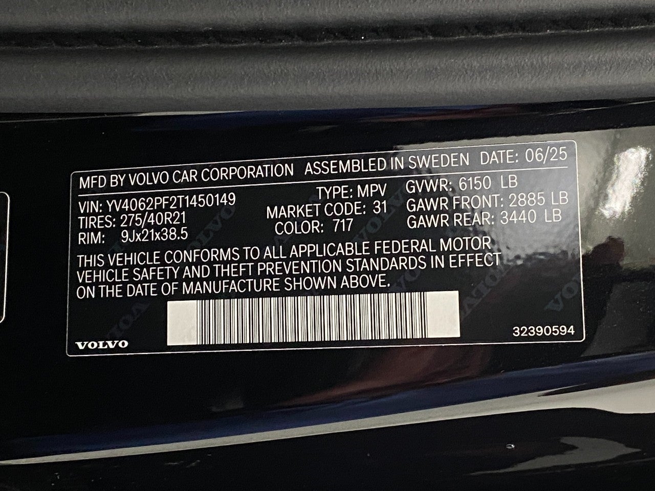 2026 Volvo XC90 B6 AWD Ultra 7-Seater