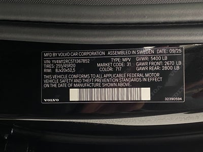 2026 Volvo XC60 B5 AWD Plus