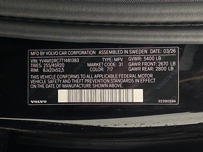 2026 Volvo XC60 B5 AWD Plus