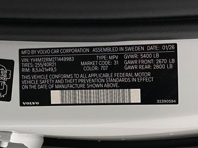 2026 Volvo XC60 B5 AWD Ultra