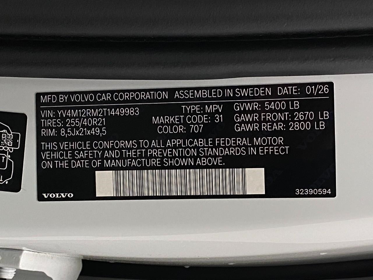 2026 Volvo XC60 B5 AWD Ultra