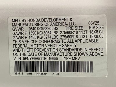 2026 Honda Passport TrailSport Blackout AWD