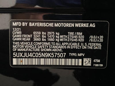 2022 BMW X5 M50i Sports Activity Vehicle