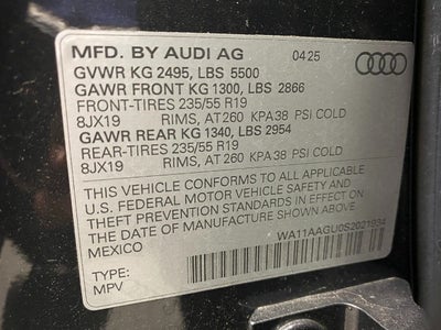 2025 Audi Q5 Premium 2.0 TFSI quattro
