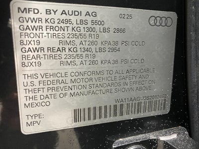 2025 Audi Q5 Premium 2.0 TFSI quattro