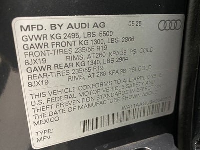 2025 Audi Q5 Premium 2.0 TFSI quattro