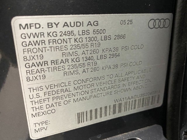 2025 Audi Q5 Premium 2.0 TFSI quattro