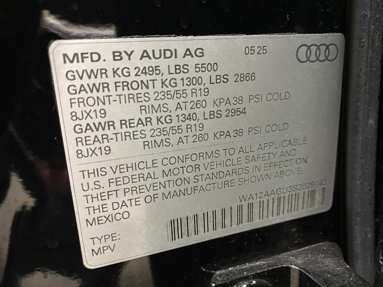 2025 Audi Q5 Premium Plus 2.0 TFSI quattro