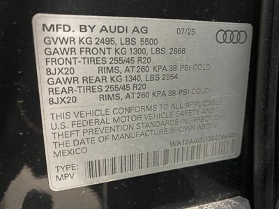 2025 Audi Q5 Premium Plus 2.0 TFSI quattro