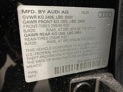 2025 Audi Q5 Premium Plus 2.0 TFSI quattro