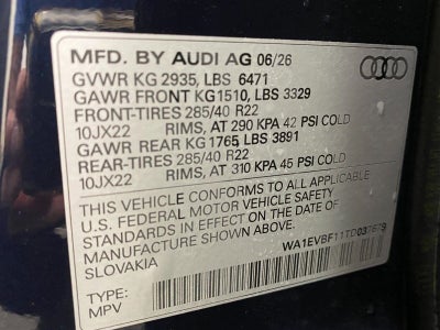 2026 Audi Q8 Premium Plus quattro