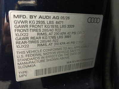 2026 Audi Q8 Premium Plus quattro