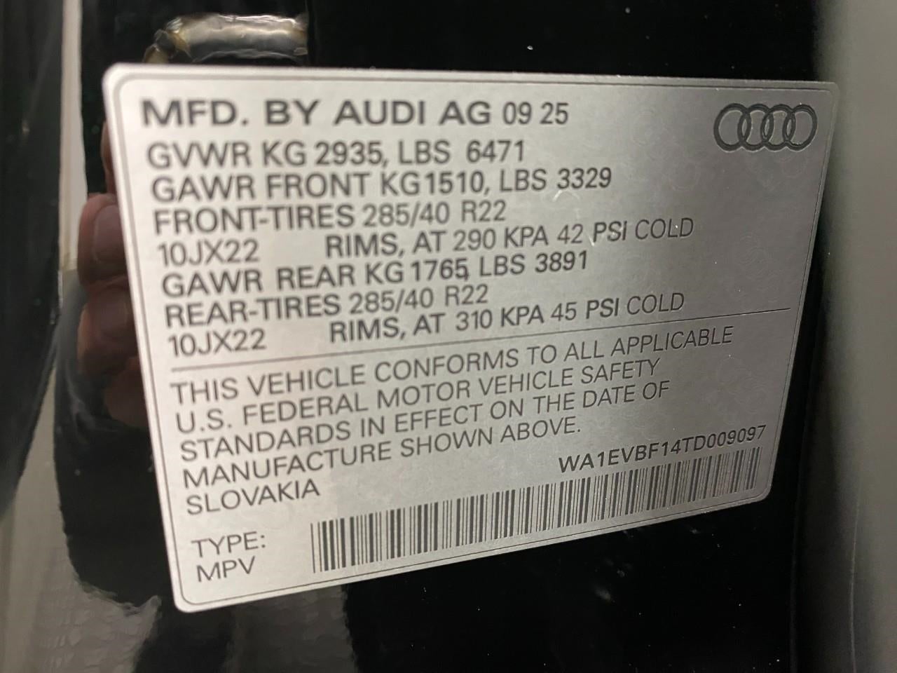 2026 Audi Q8 Premium Plus quattro