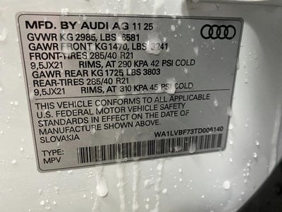 2026 Audi Q7 Premium Plus 55 quattro