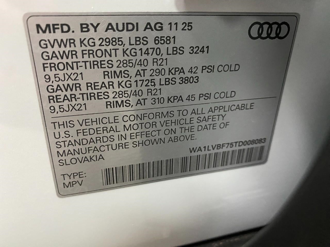2026 Audi Q7 Premium Plus 55 quattro