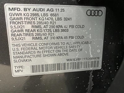2026 Audi Q7 Premium Plus 55 quattro