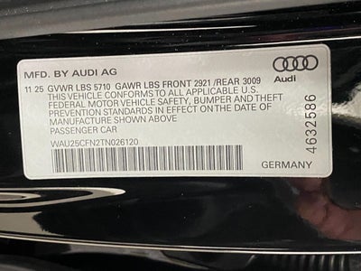 2026 Audi A6 Sedan Premium Plus quattro