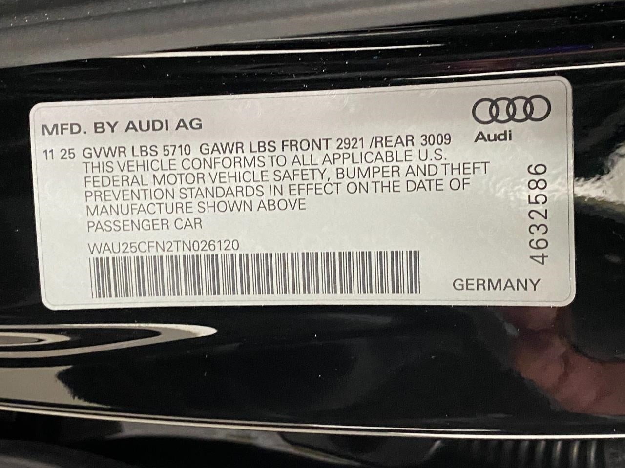 2026 Audi A6 Sedan Premium Plus quattro