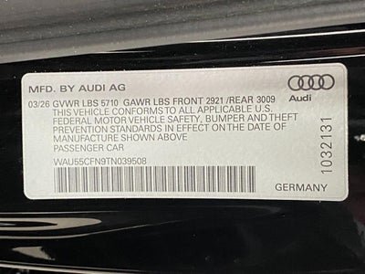 2026 Audi A6 Sedan Premium Plus quattro
