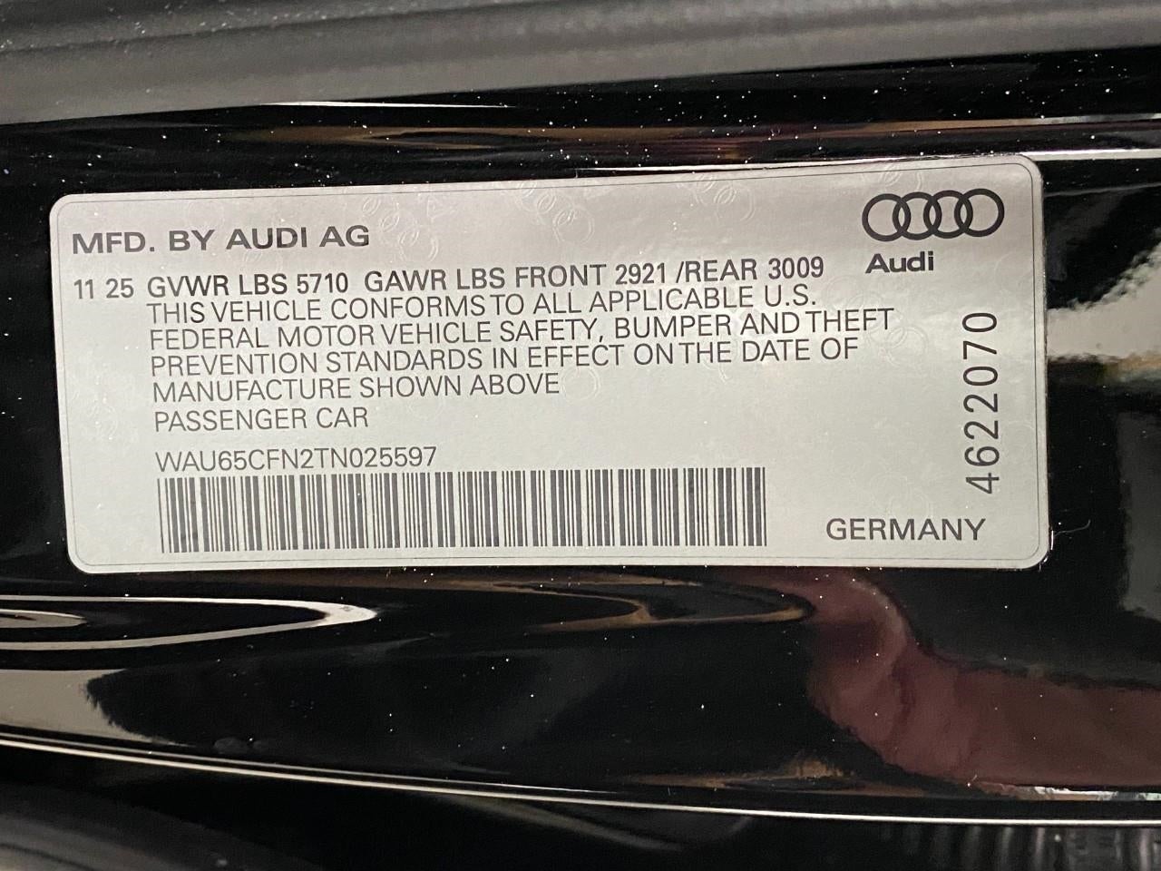 2026 Audi A6 Sedan Prestige quattro