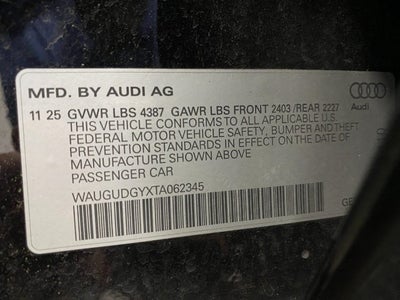 2026 Audi A3 Premium Plus quattro