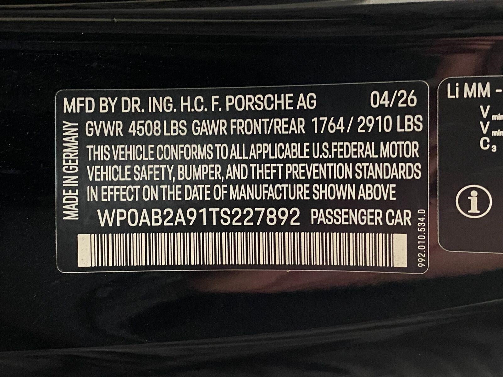 2026 Porsche 911 Carrera GTS