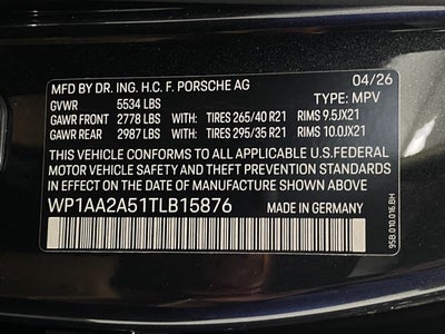2026 Porsche Macan AWD