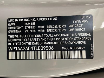 2026 Porsche Macan AWD