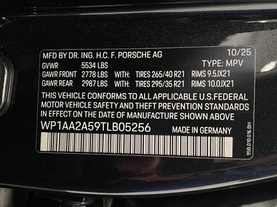 2026 Porsche Macan AWD