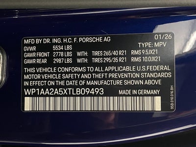 2026 Porsche Macan AWD
