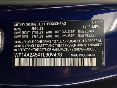 2026 Porsche Macan AWD