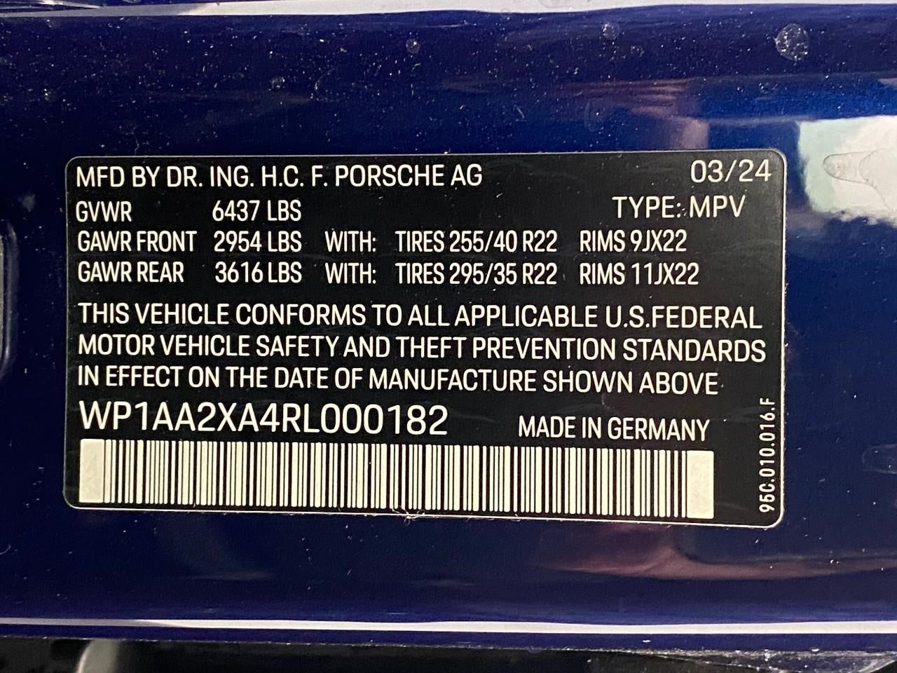 2024 Porsche Macan Electric 4