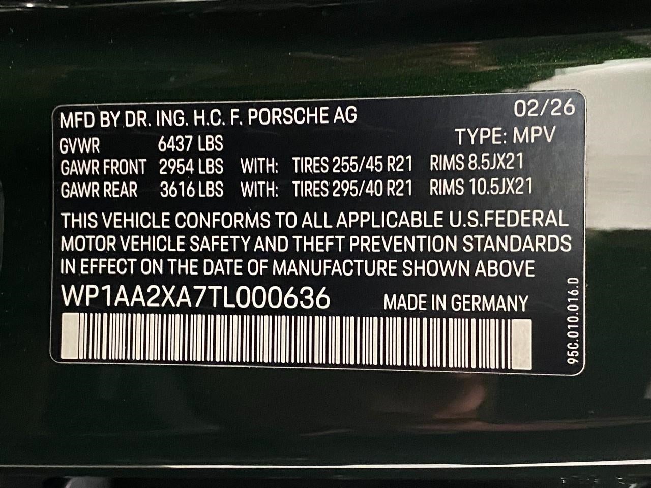 2026 Porsche Macan Electric 4
