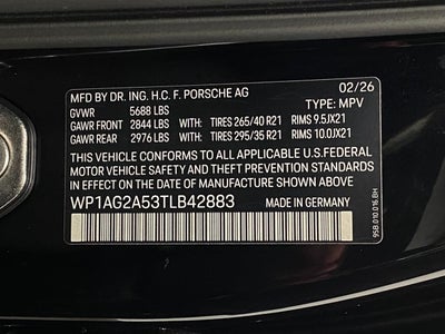 2026 Porsche Macan S