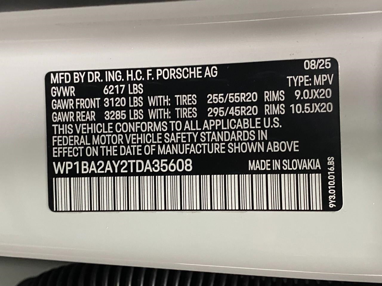 2026 Porsche Cayenne Coupe AWD