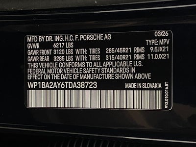 2026 Porsche Cayenne Coupe AWD