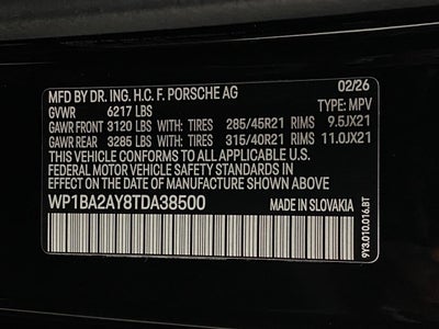 2026 Porsche Cayenne Coupe AWD