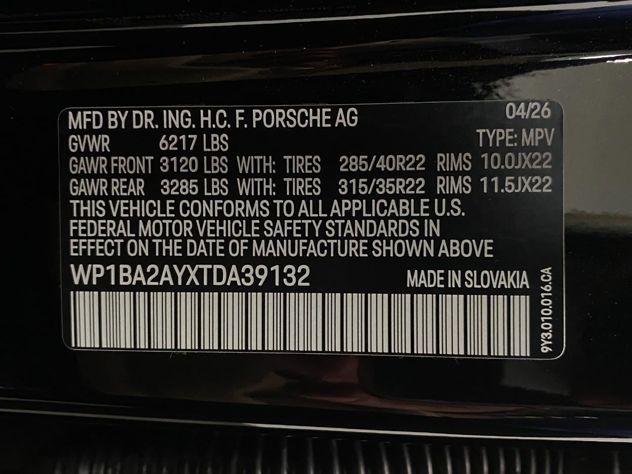2026 Porsche Cayenne Coupe AWD