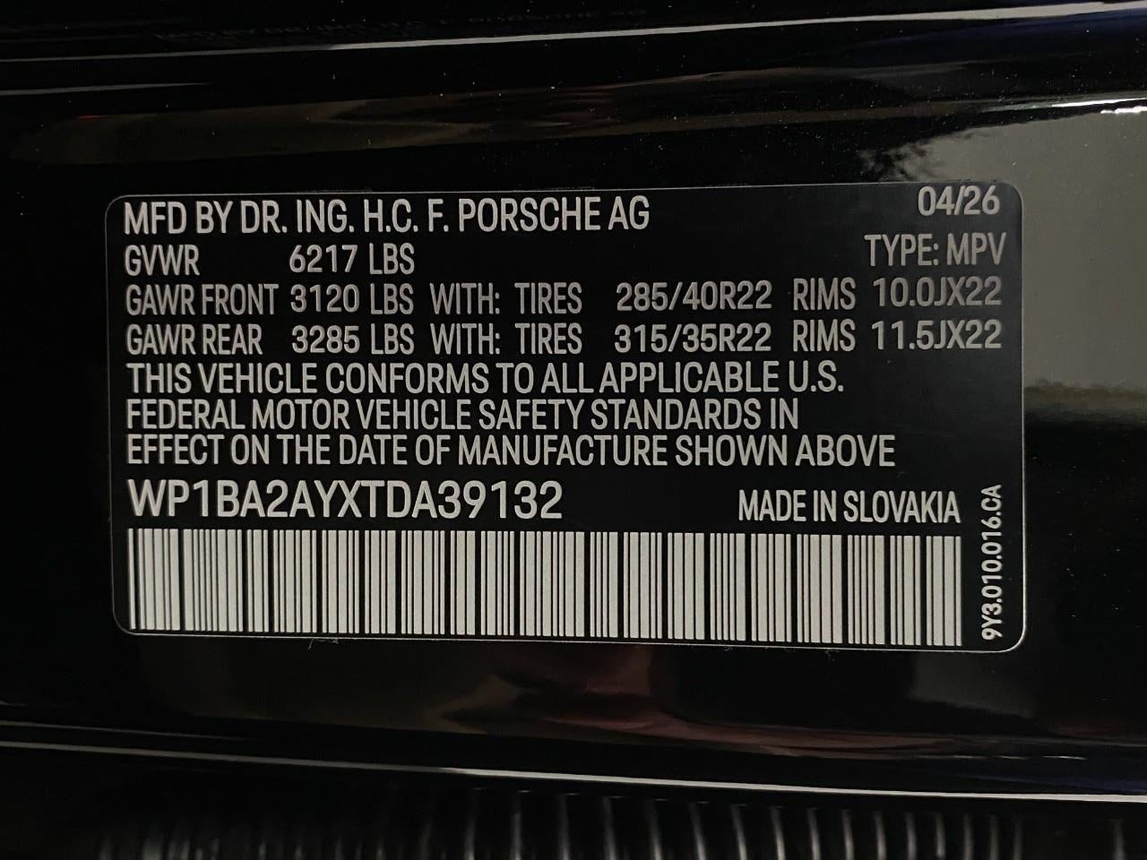 2026 Porsche Cayenne Coupe AWD