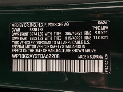 2026 Porsche Cayenne GTS