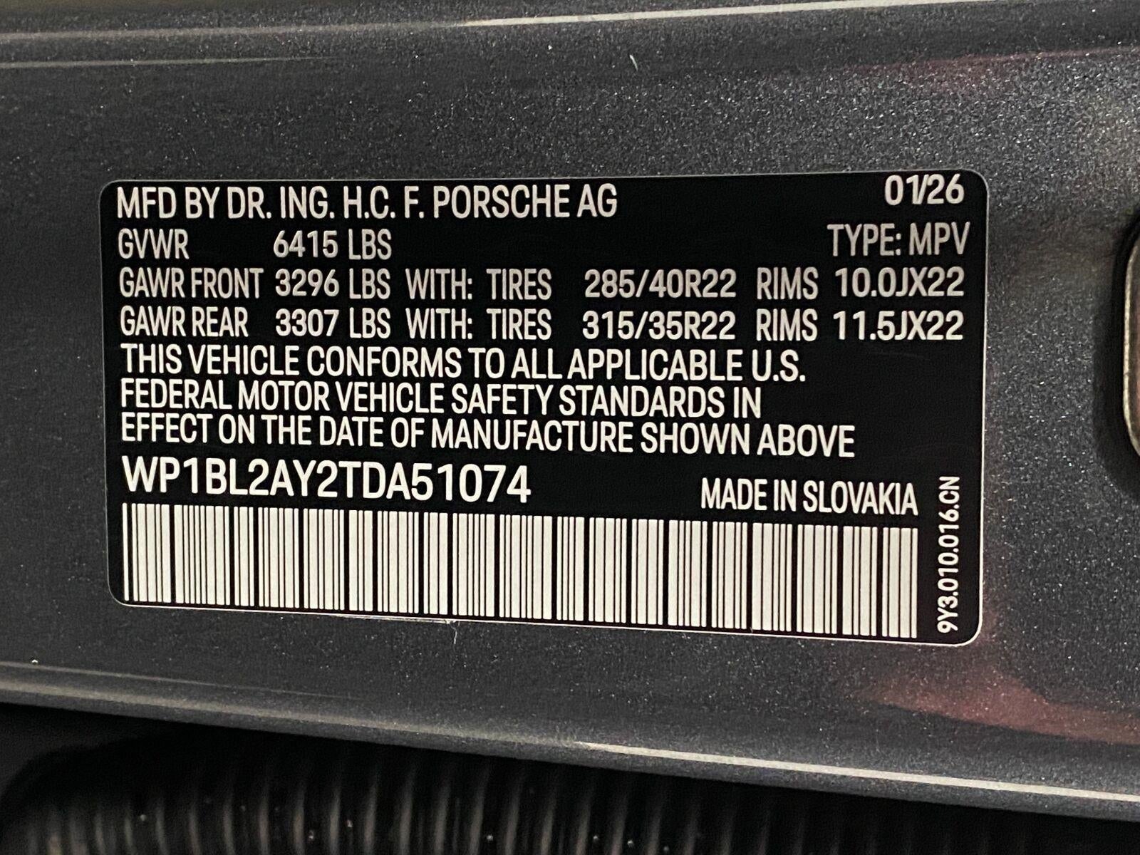 2026 Porsche Cayenne S
